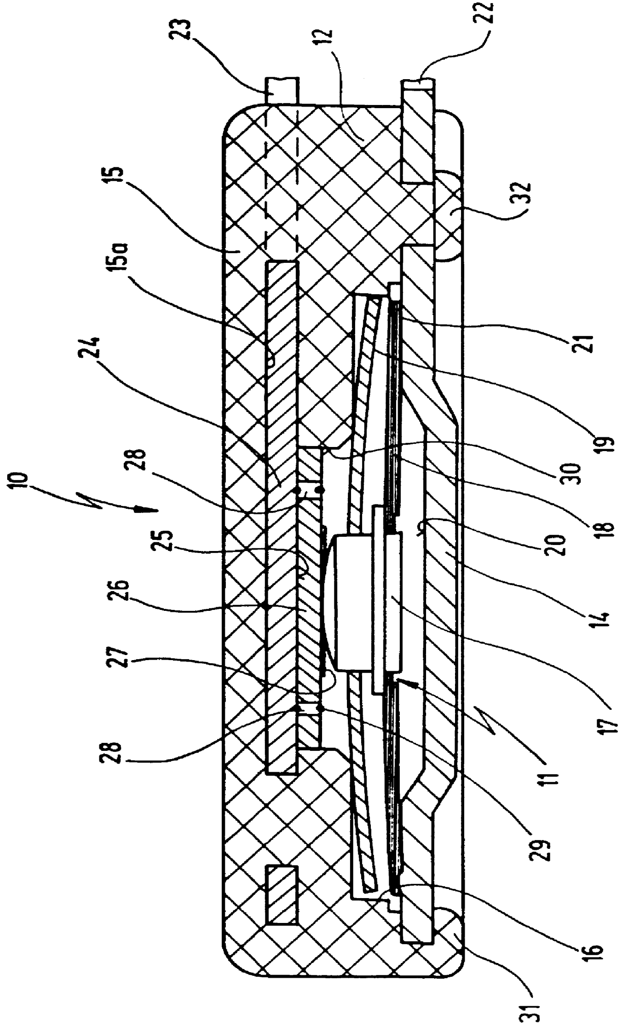 Switch having a temperature-dependent switching mechanism