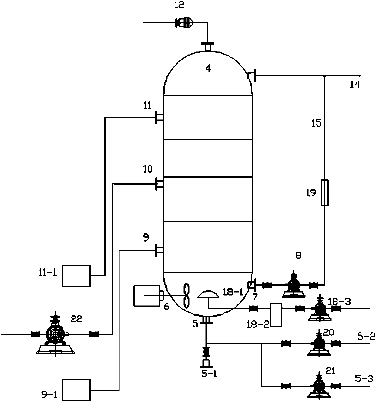 Sewage treatment method of magnetic three-phase Fenton reactor and equipment thereof