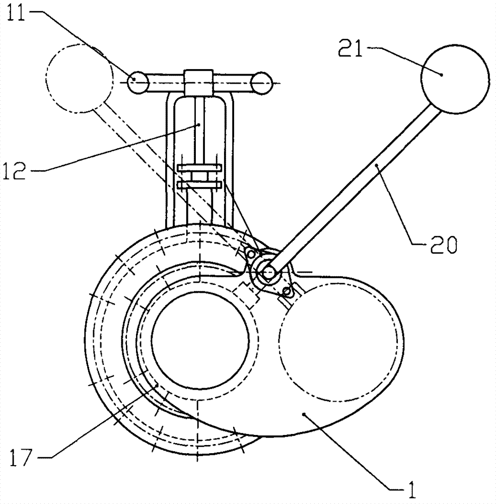 Large-sized quick opening-and-closing gate-ball combined valve