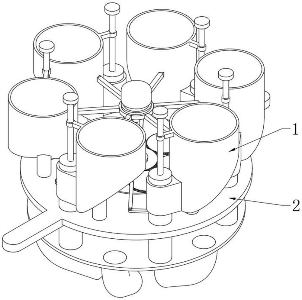 Efficient mixing device with anti-blocking function for processing traditional Chinese medicine decoction pieces