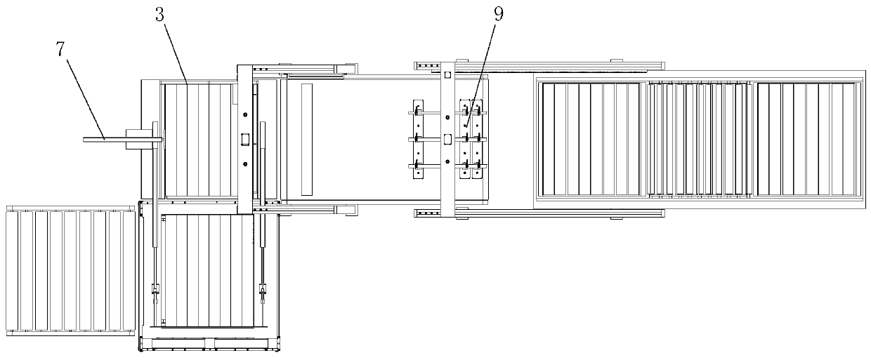 A kind of glass wool splitting equipment