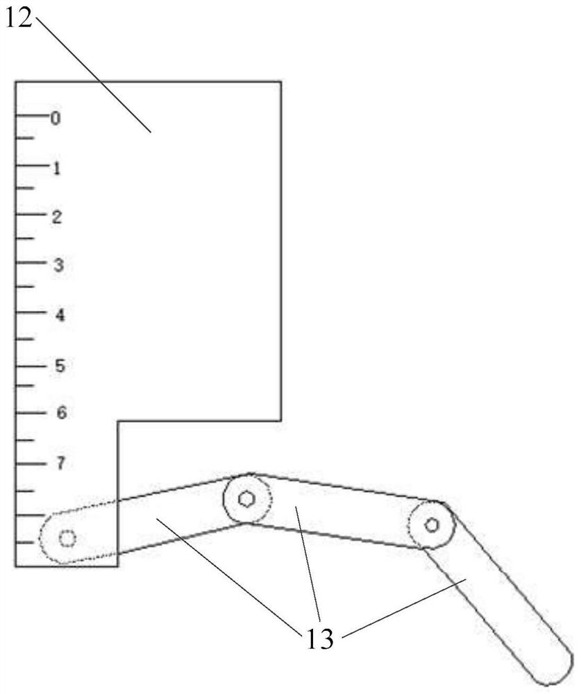 A brain ventricle puncture guide device