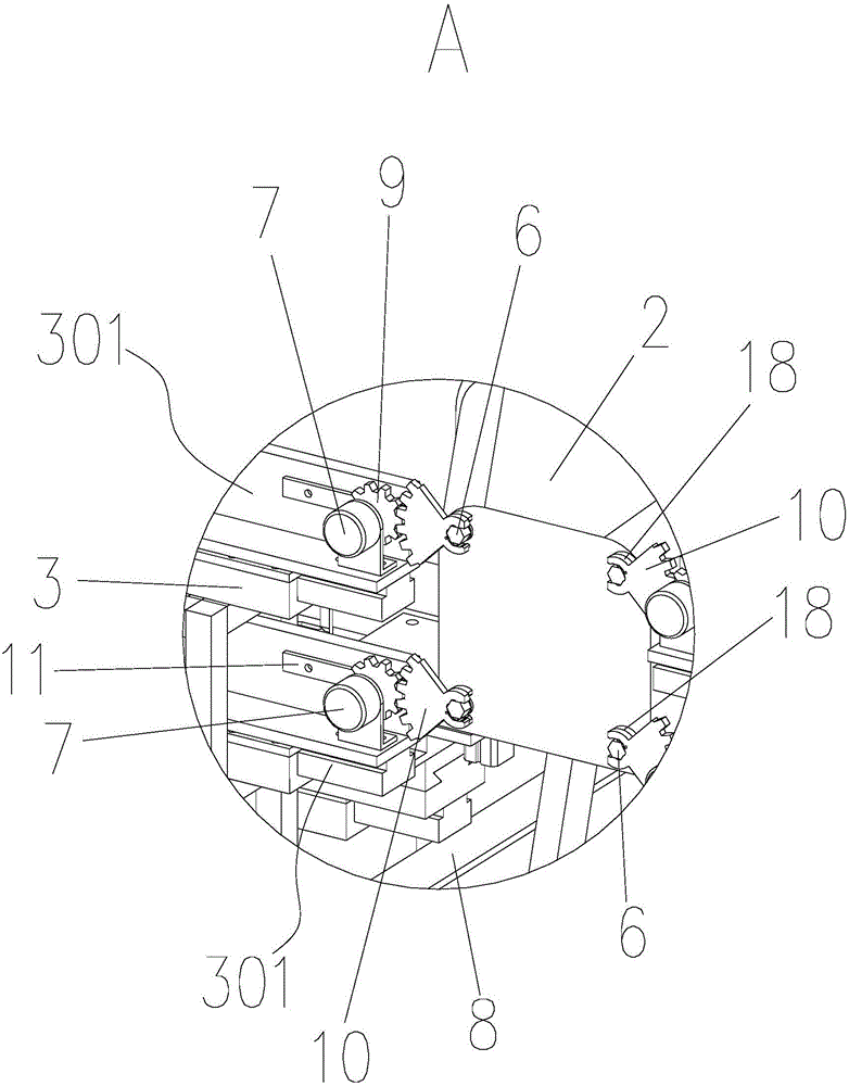 Automatic disassembling device of automobile engine