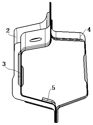 Reinforcement structure of rear jack of automobile body