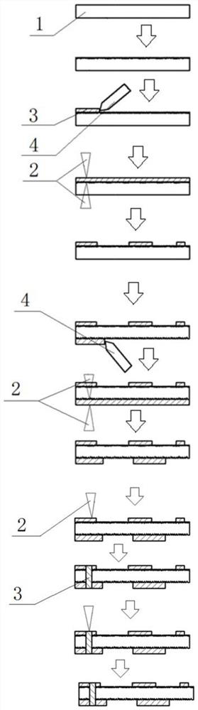 Laser sintering forming method