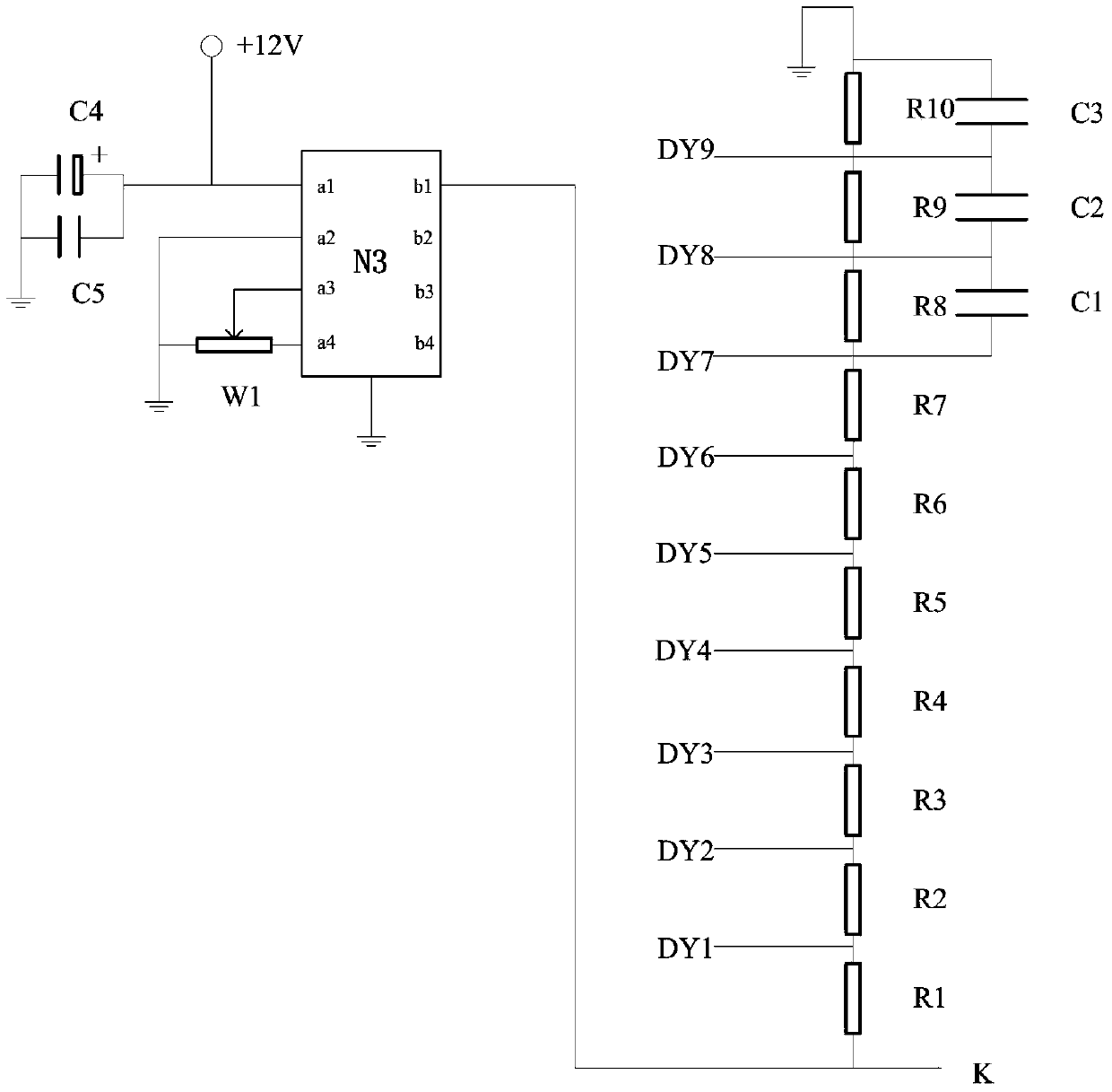 Femtojoule level nanosecond pulse laser energy detection device