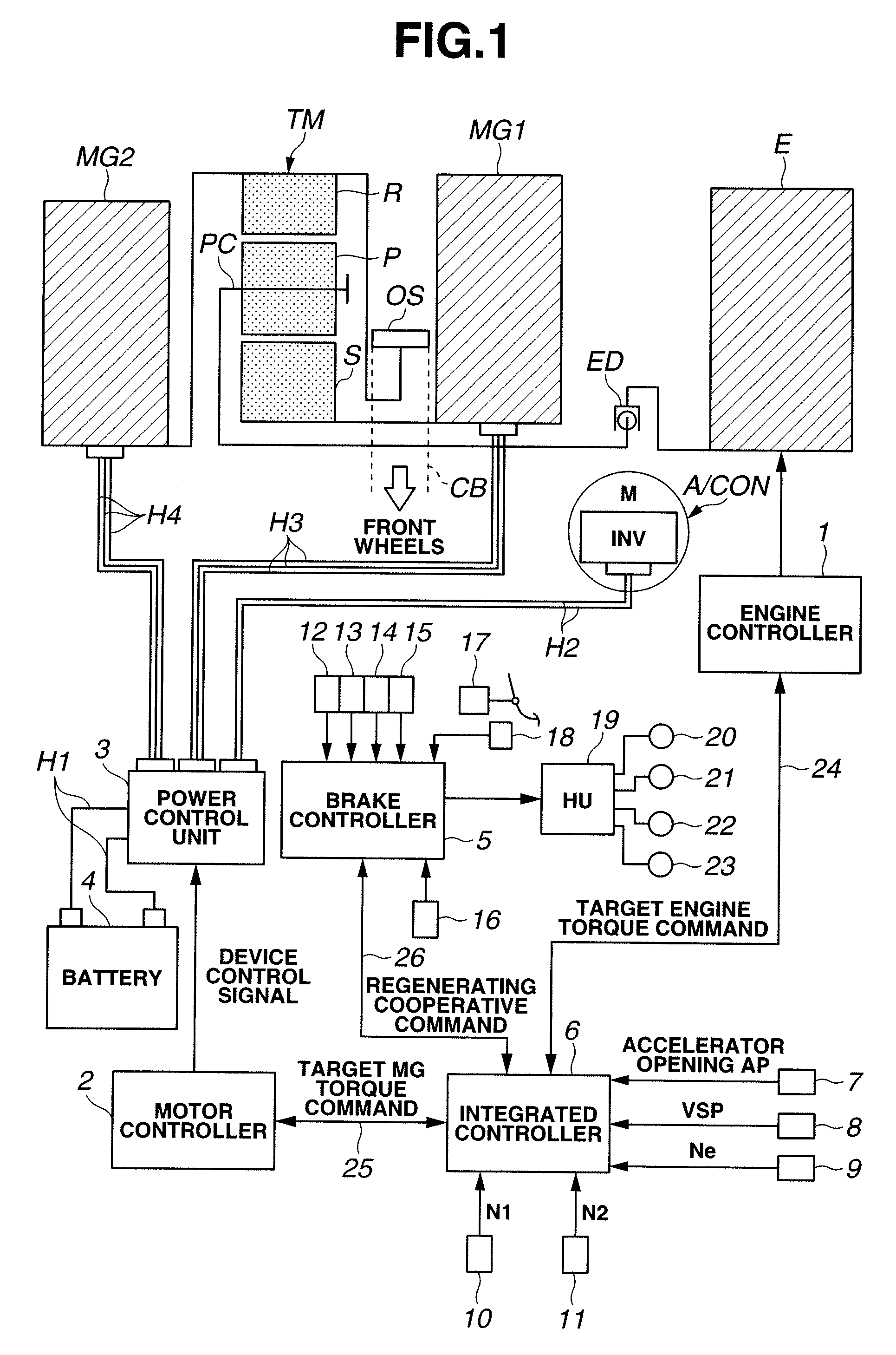 Harness routing structure for vehicle