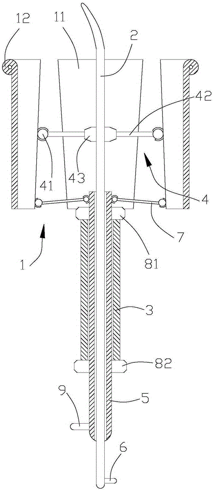 Cup-adjustable uterine manipulator