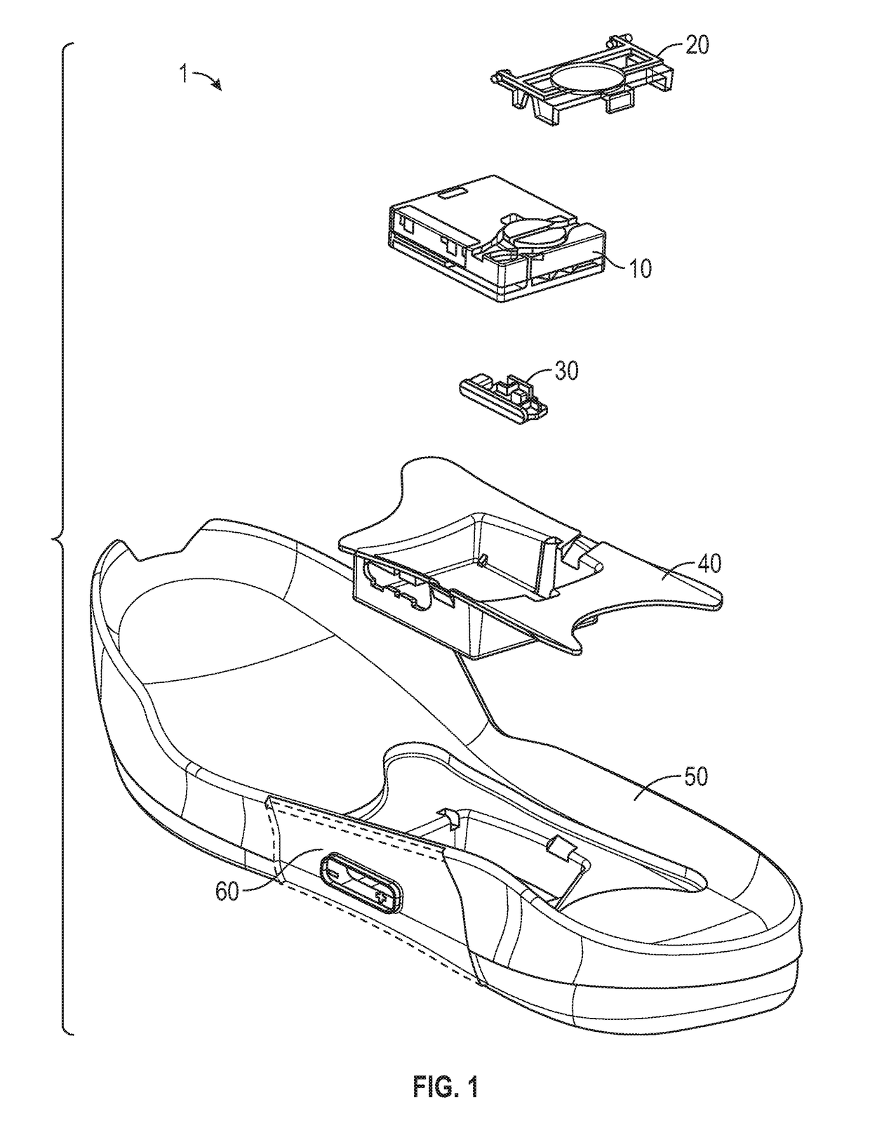 Automated footwear platform having upper elastic tensioner