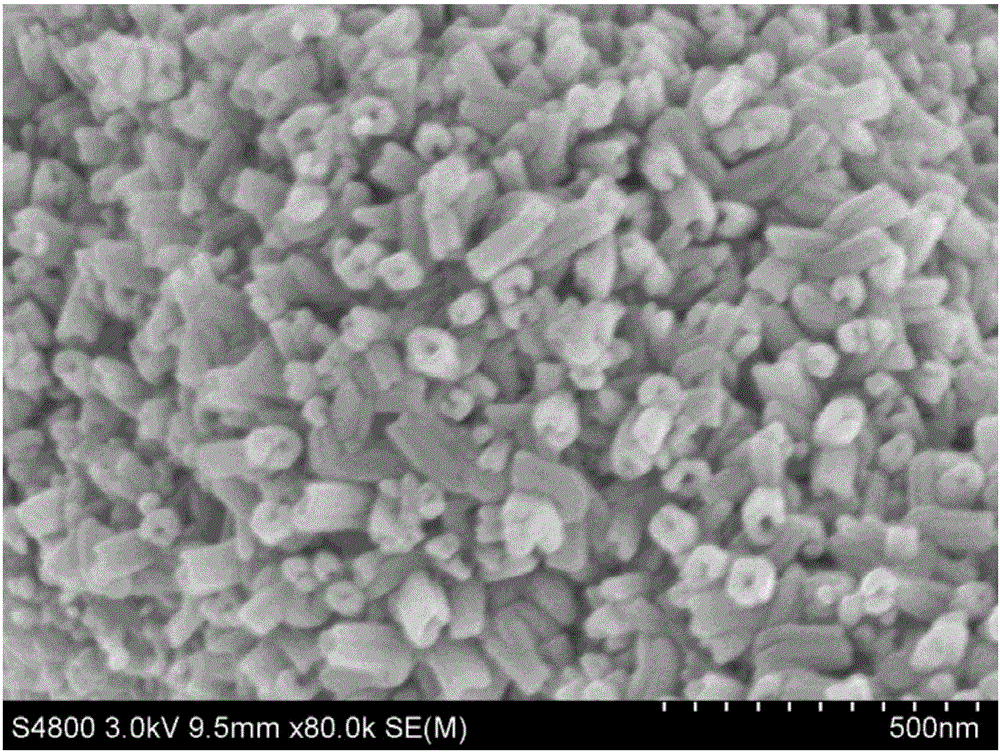 Multilevel-structured VS4 nano-powder, and preparation method and application thereof