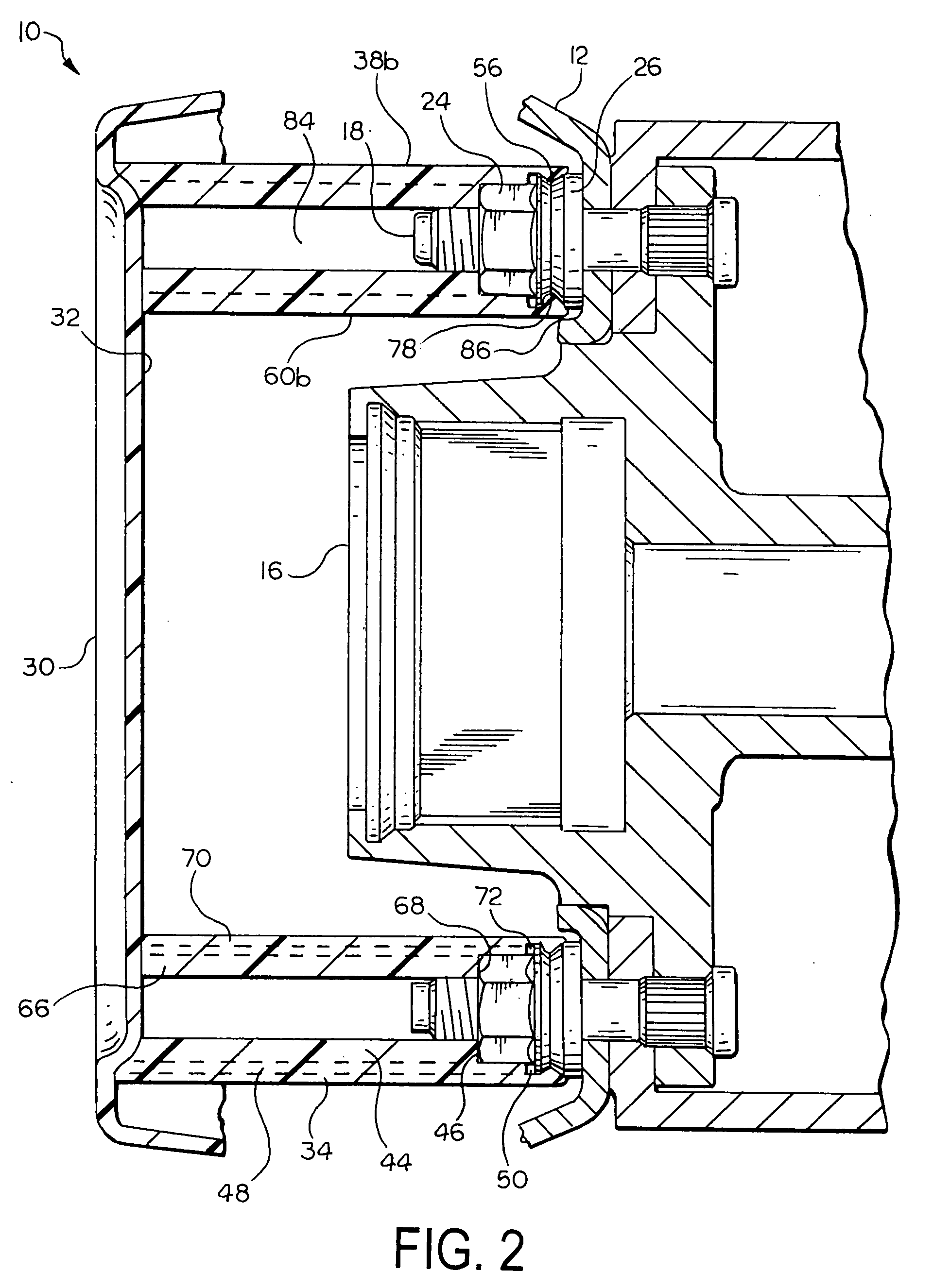 Wheel ornamentation assembly