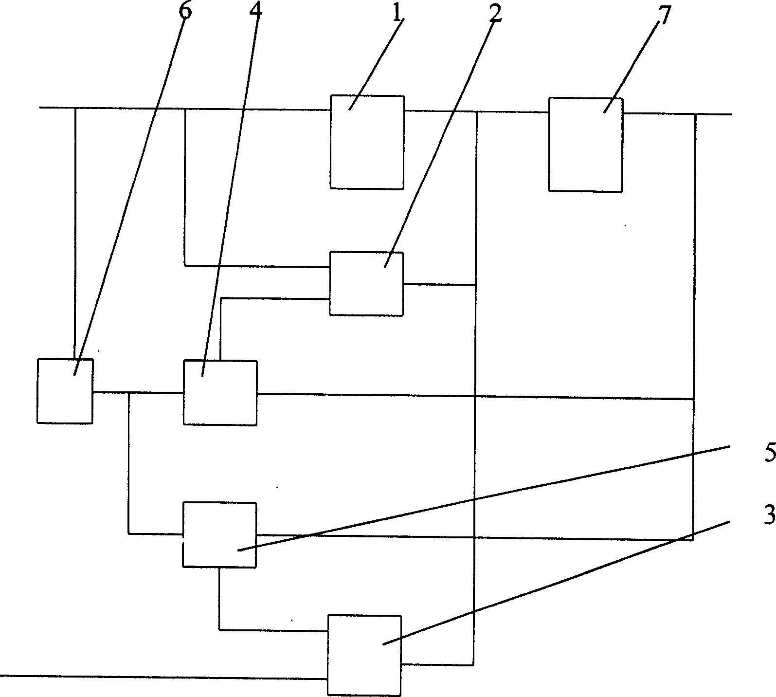 Device of switching remote power supplies for accessing device integreted multiple ports and its realization method