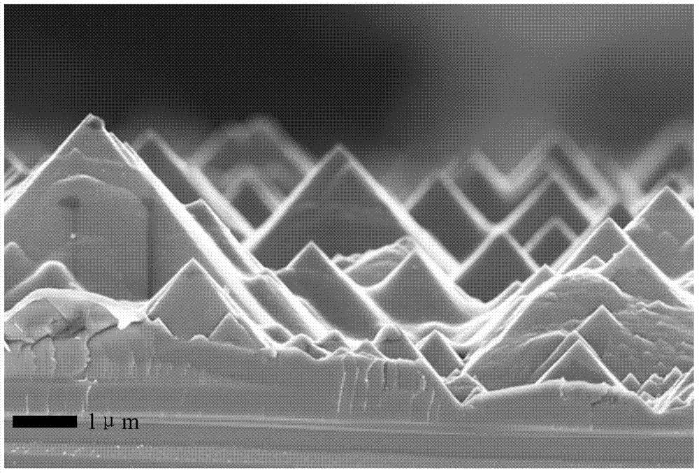 A transition metal oxide-silicon heterojunction solar cell and its preparation method