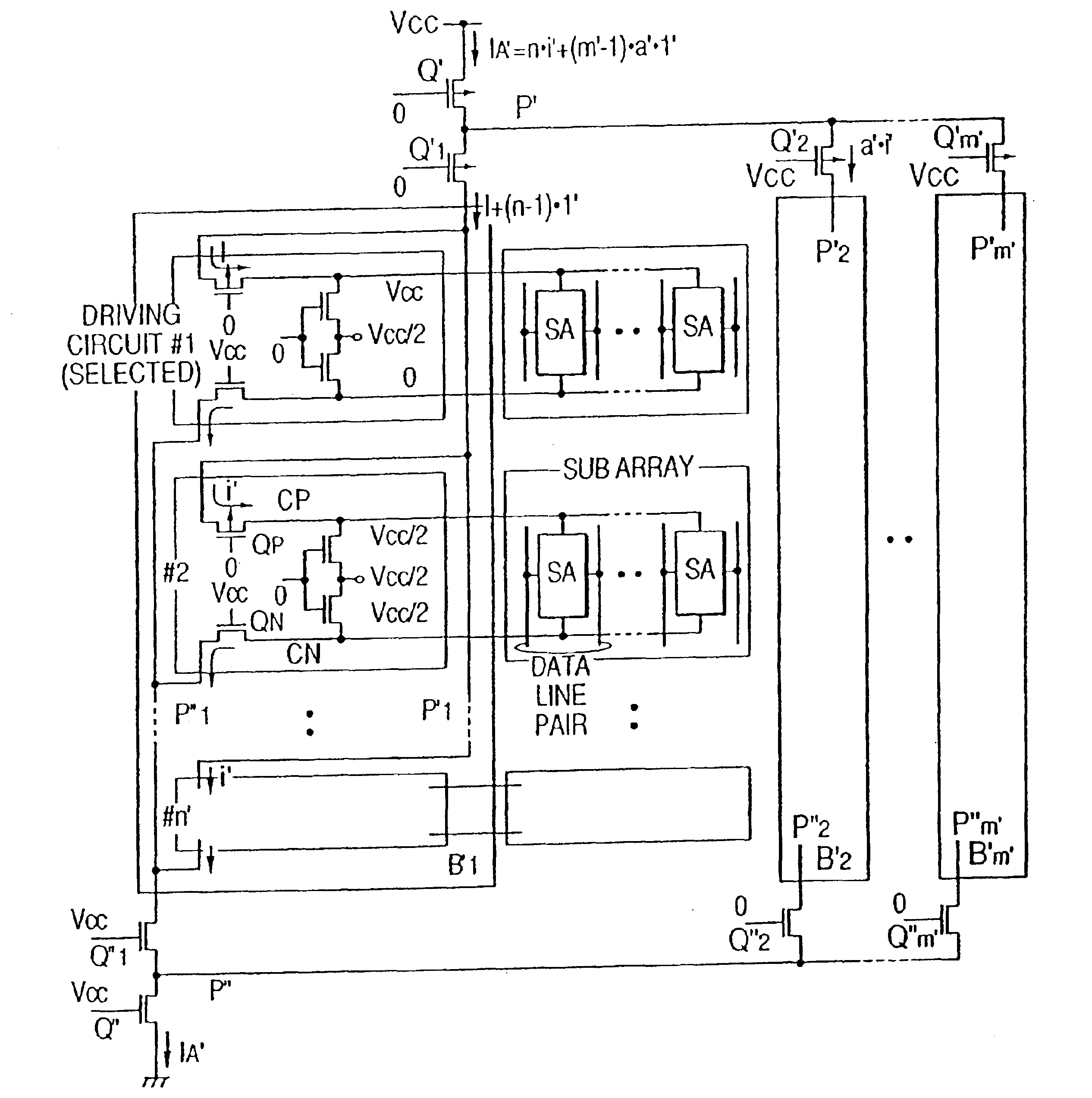 Semiconductor integrated circuits with power reduction mechanism