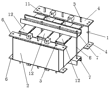 A transformer lamination assembly tooling