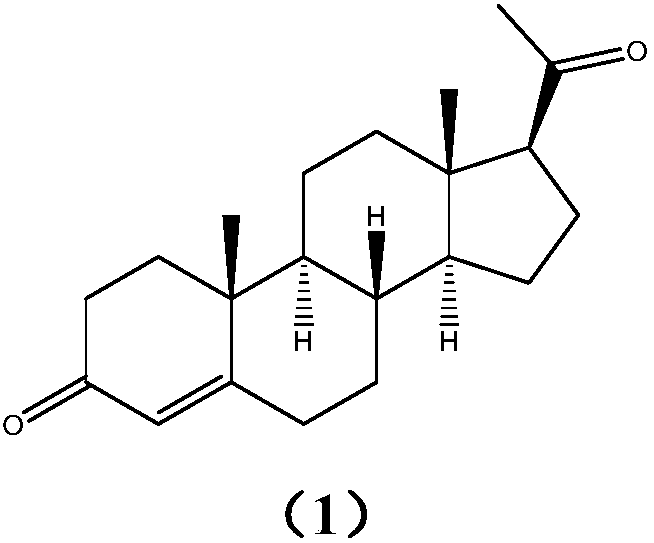 Preparation method of progesterone