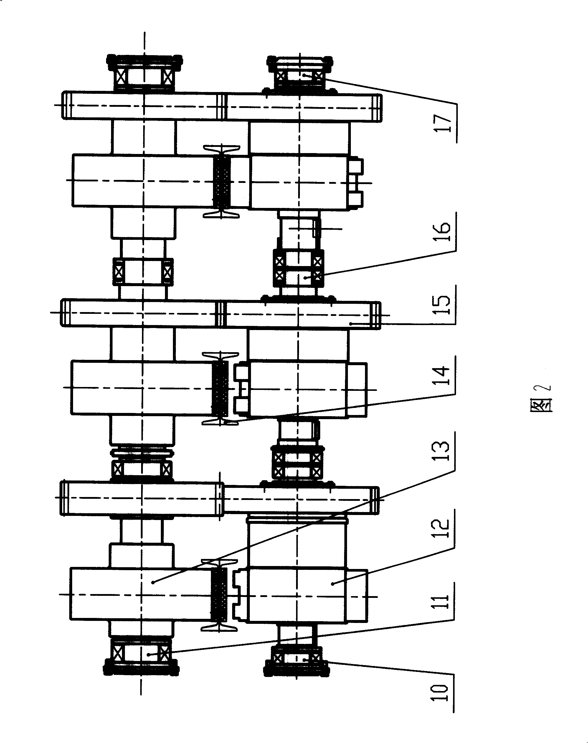 Aligning jump hammer tamping tool