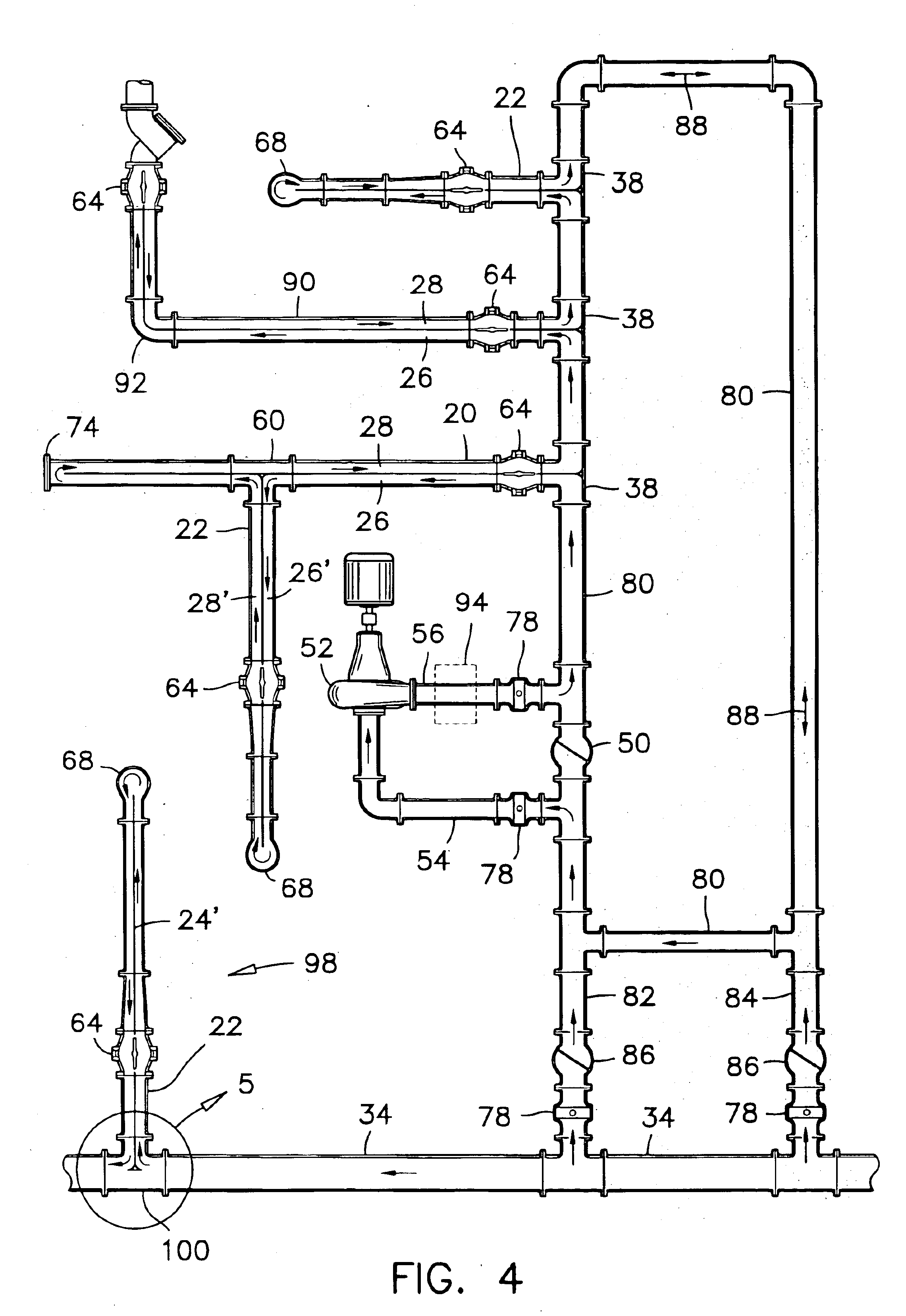 Potable water circulation system