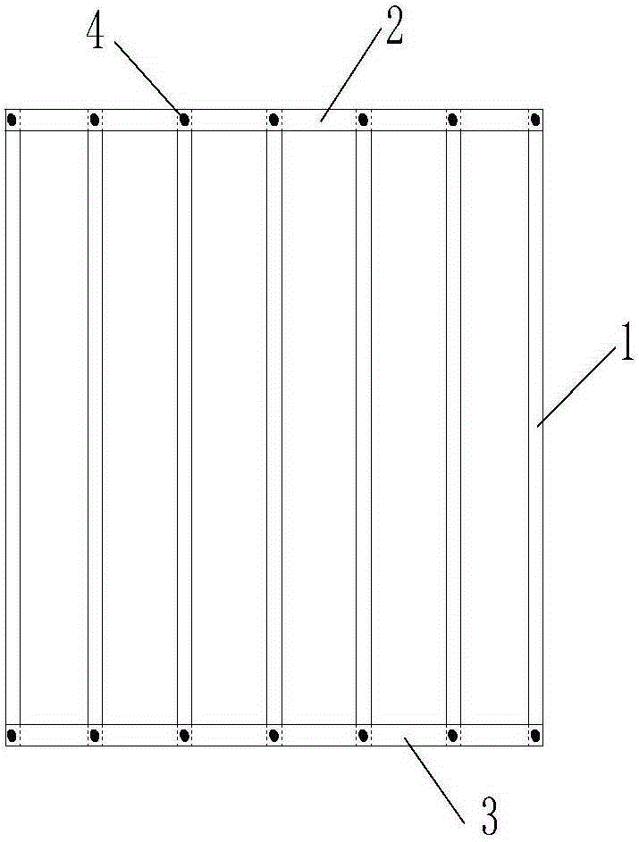 Cold-bent thin-walled steel-keel combined shear wall with steel skin