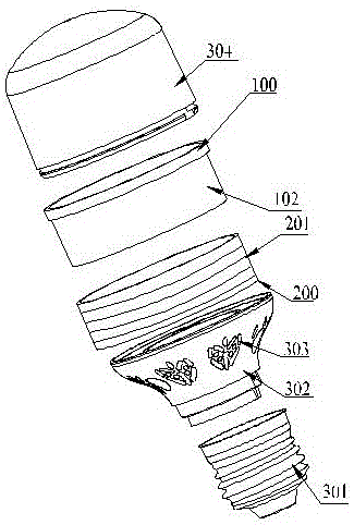 LED lamp cooling structure