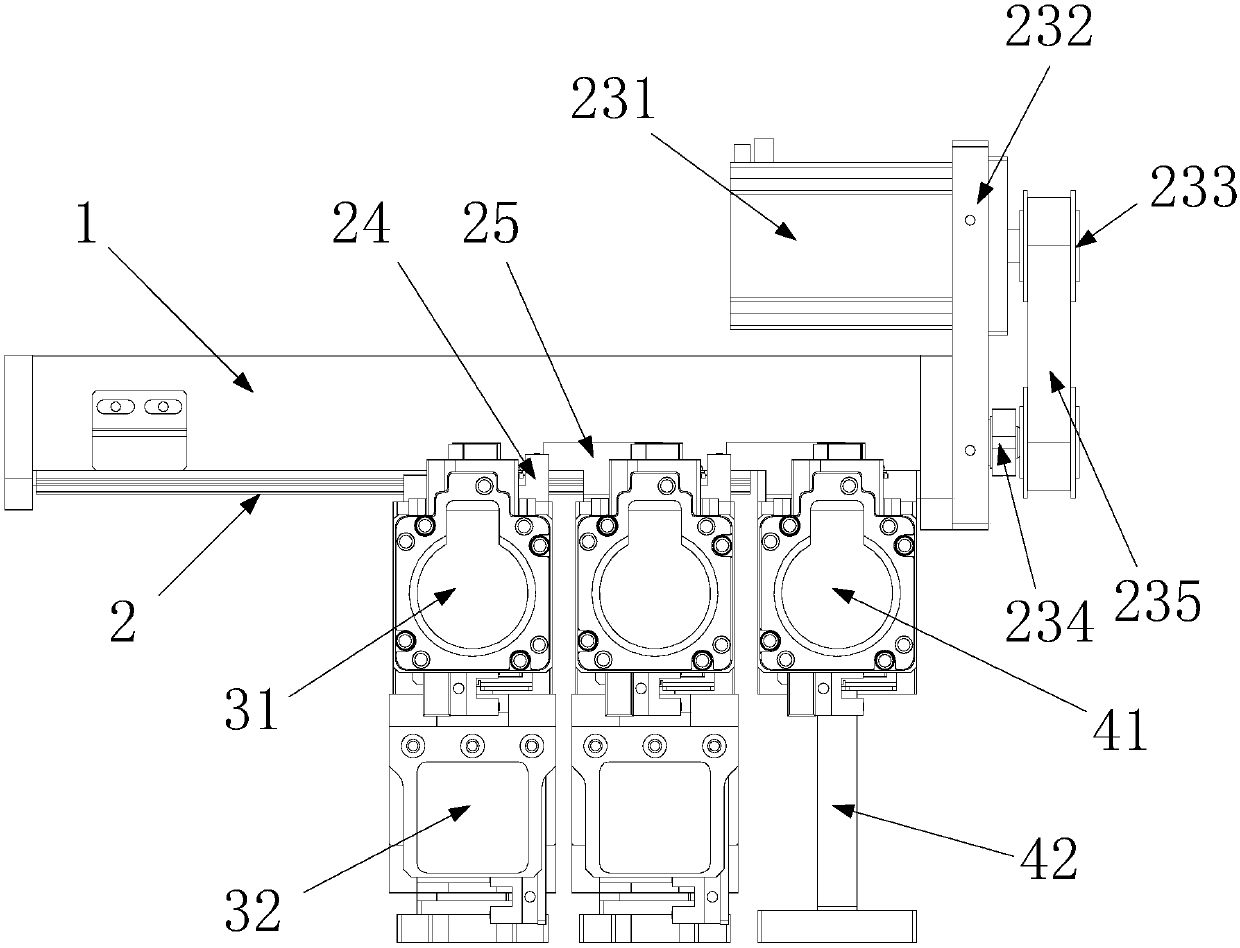 XYZ three-direction automatic precision adjusting mechanism