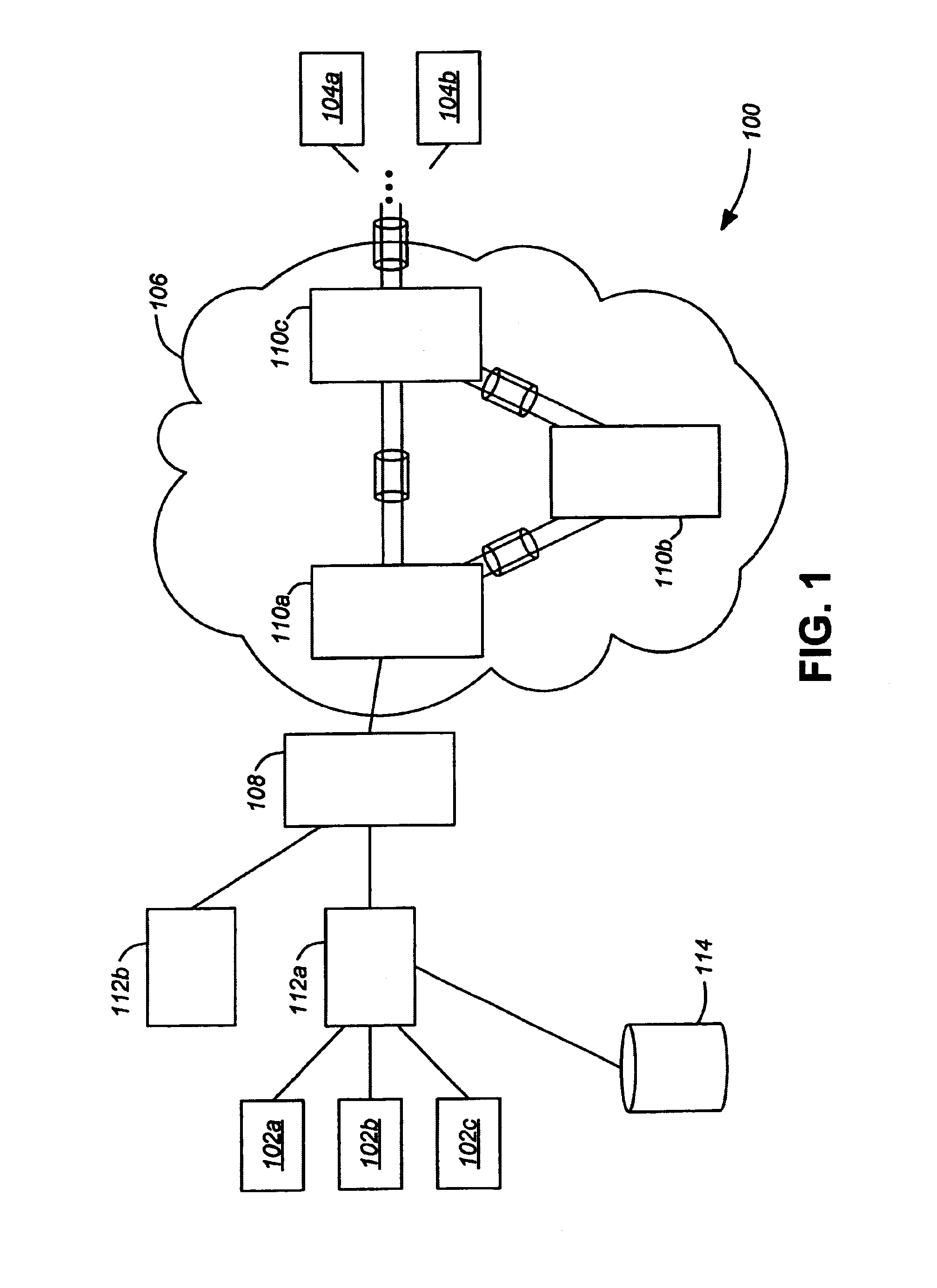 System for providing fabric activity switch control in a communications system