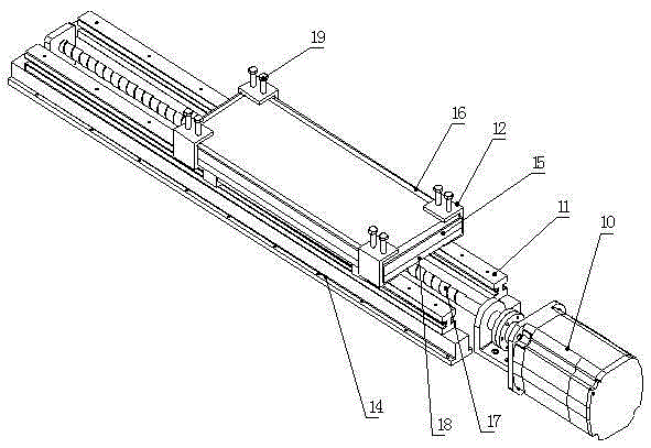 Tread pattern rigidity and friction characteristic testing platform