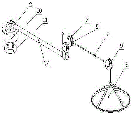 Tread pattern rigidity and friction characteristic testing platform