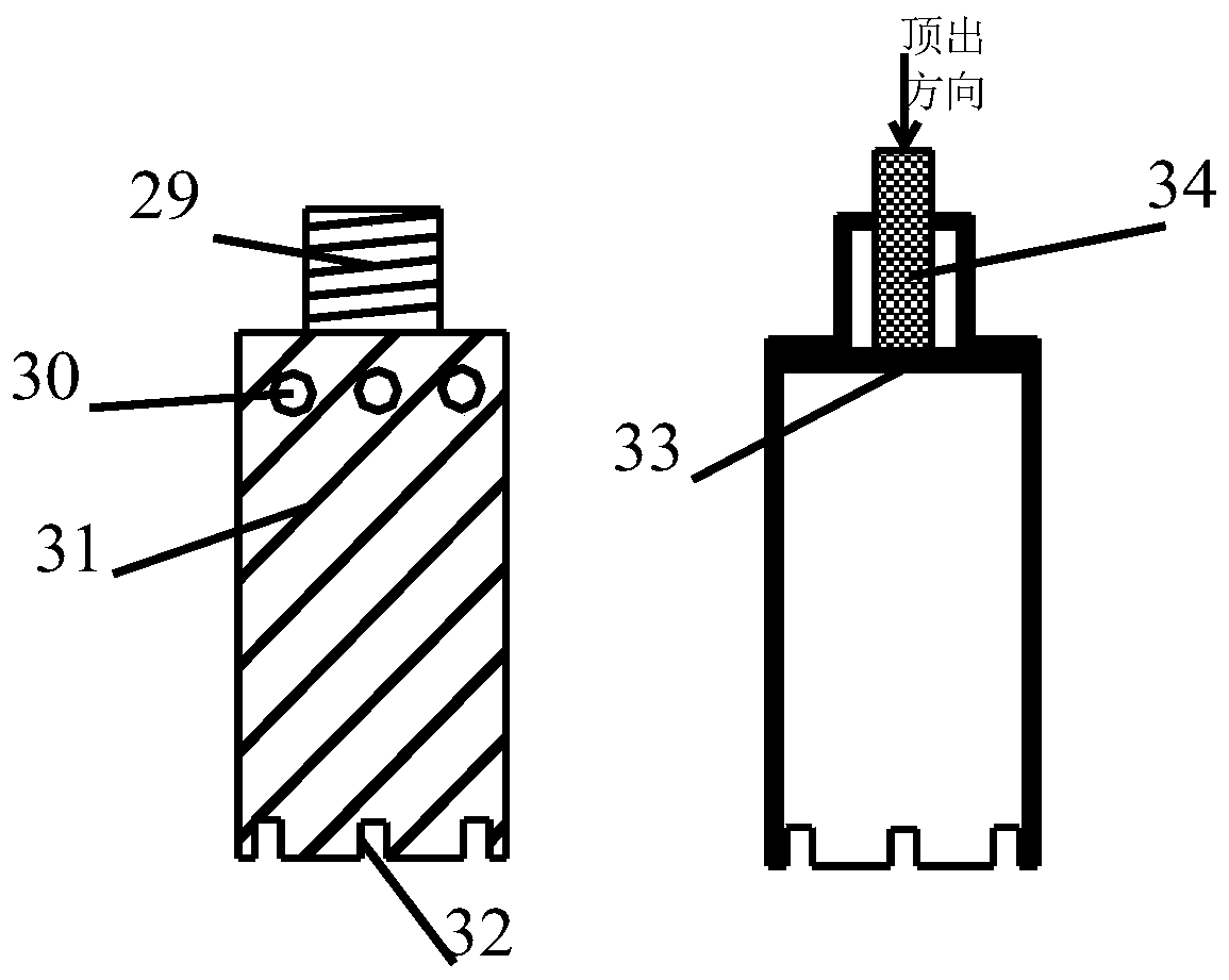 Weakly cemented soft rock coring device and method