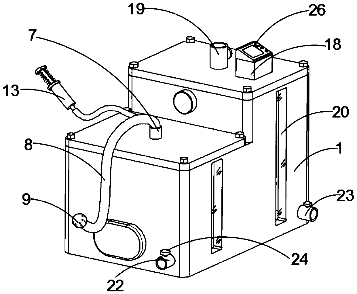 Intestine and stomach juice decompression and drainage equipment for department of gastroenterology