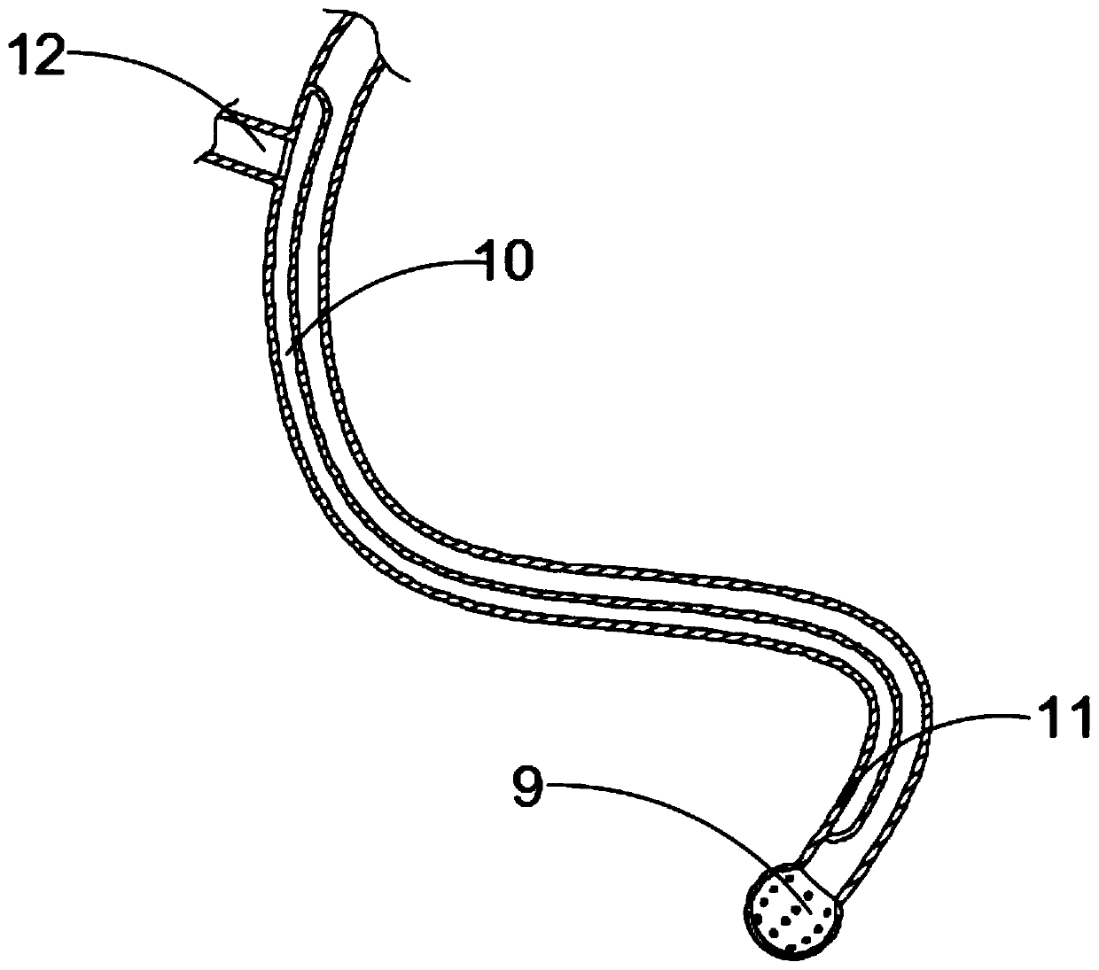 Intestine and stomach juice decompression and drainage equipment for department of gastroenterology