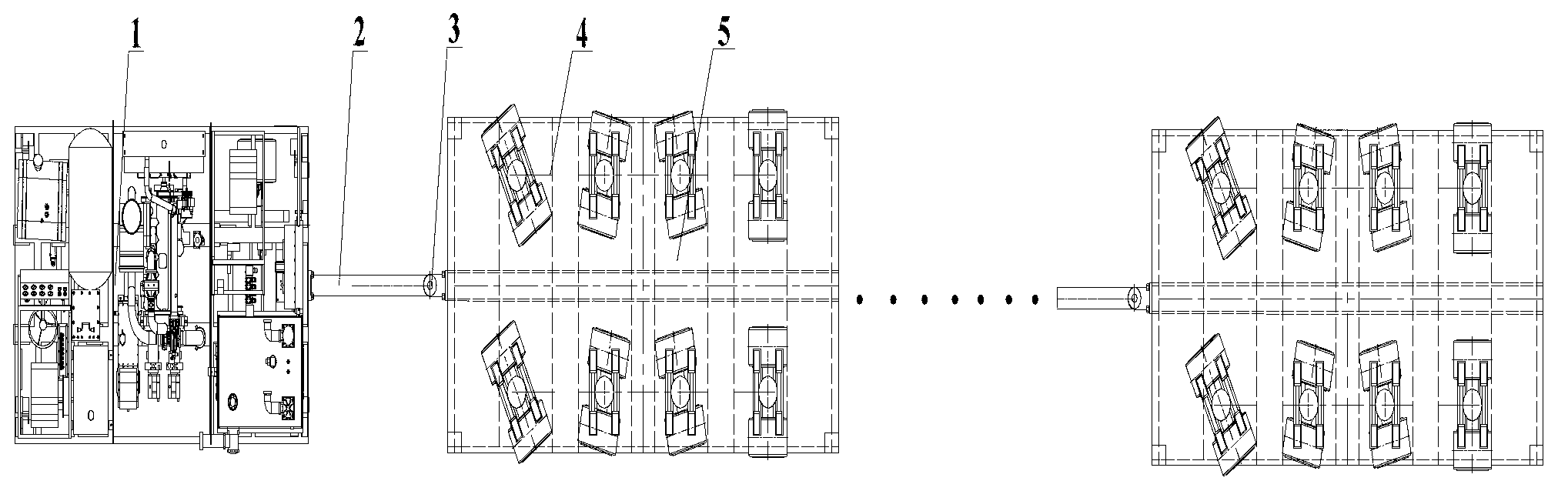 Control system for compliance steer of roadway trackless wheeled hydraulic power vehicle group