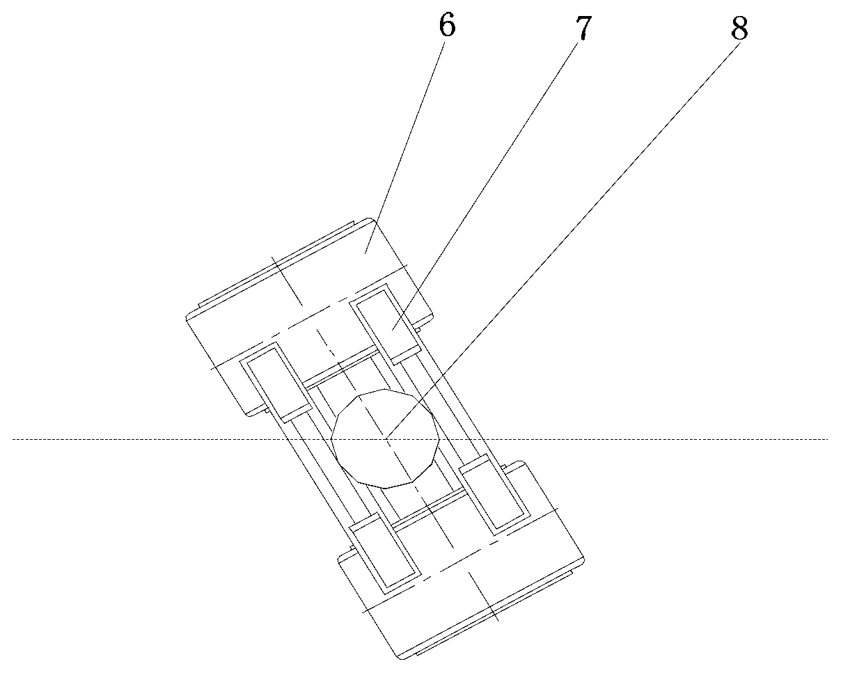 Control system for compliance steer of roadway trackless wheeled hydraulic power vehicle group