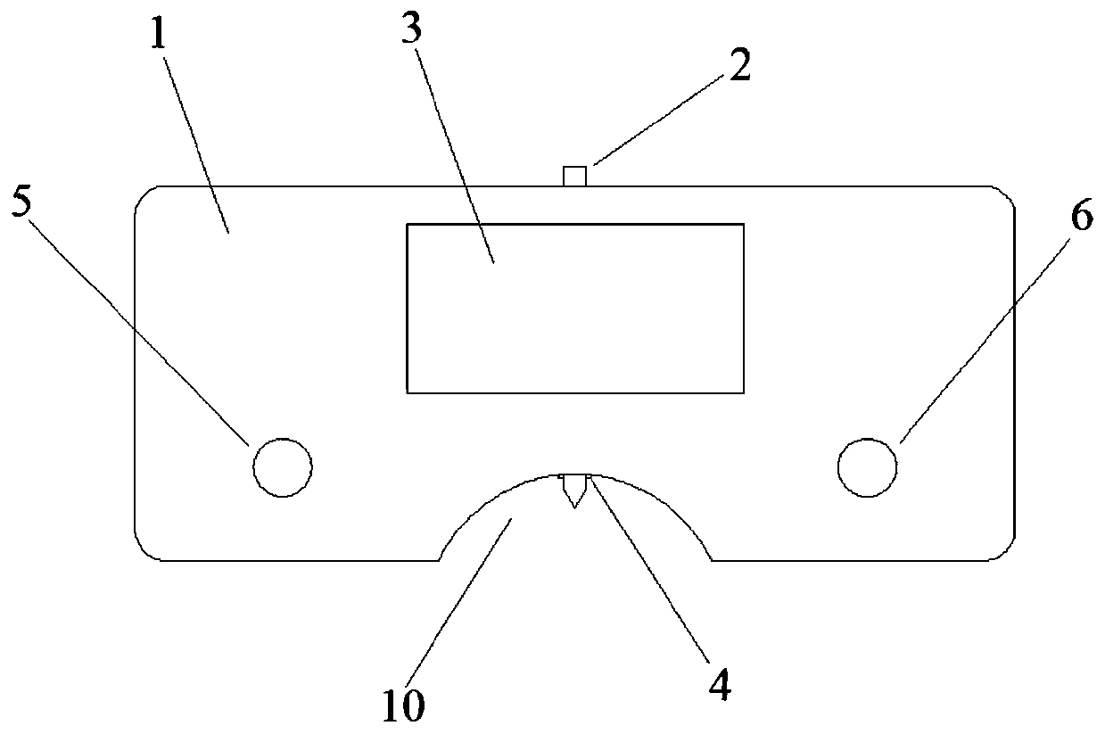 Scoliosis measuring instrument