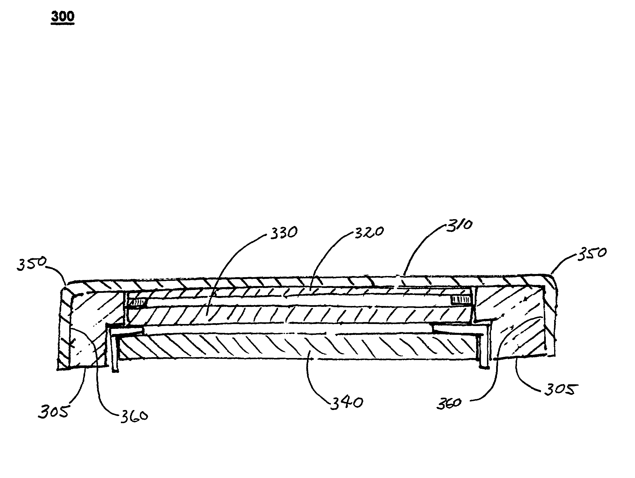 Integrated enclosure/touch screen assembly