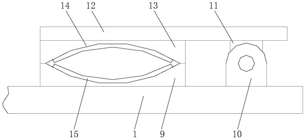 Mechanical part machining device in mechanical field