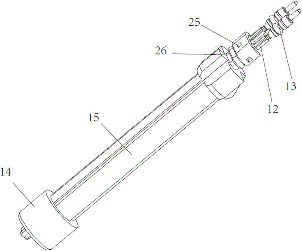 Trinity type diesel oil heater