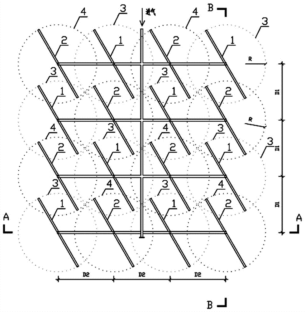 Fully covered aeration system