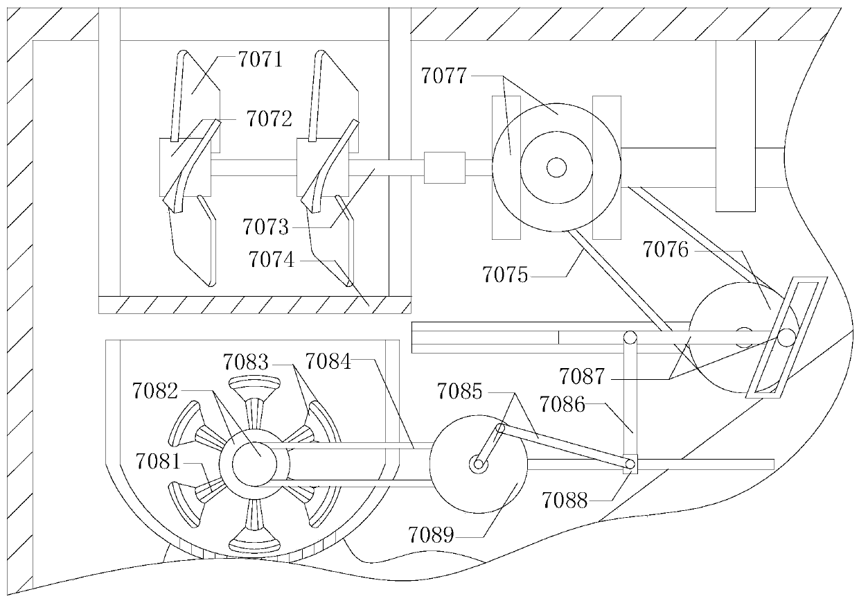 A crushing and vibrating Camellia oleifera peeling and seeding device for agricultural production