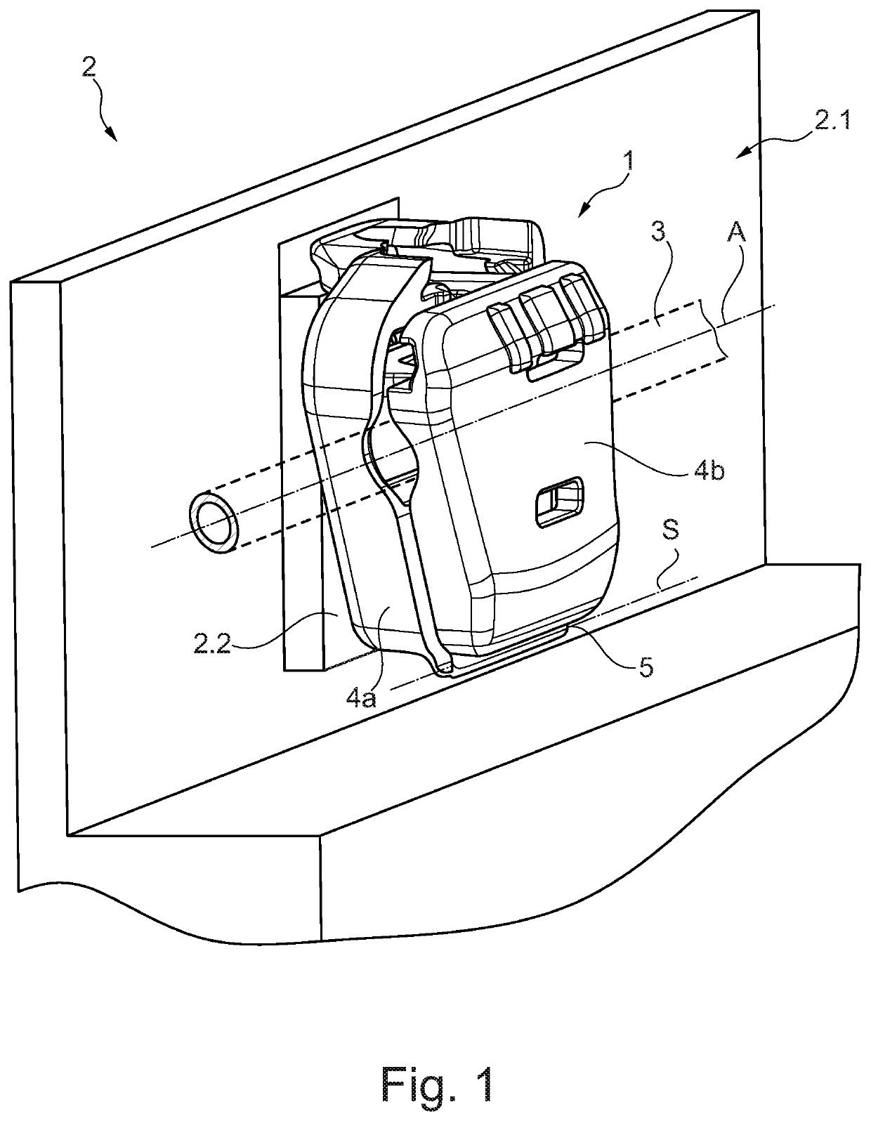 Tube clamp and volumetric pump comprising tube clamp