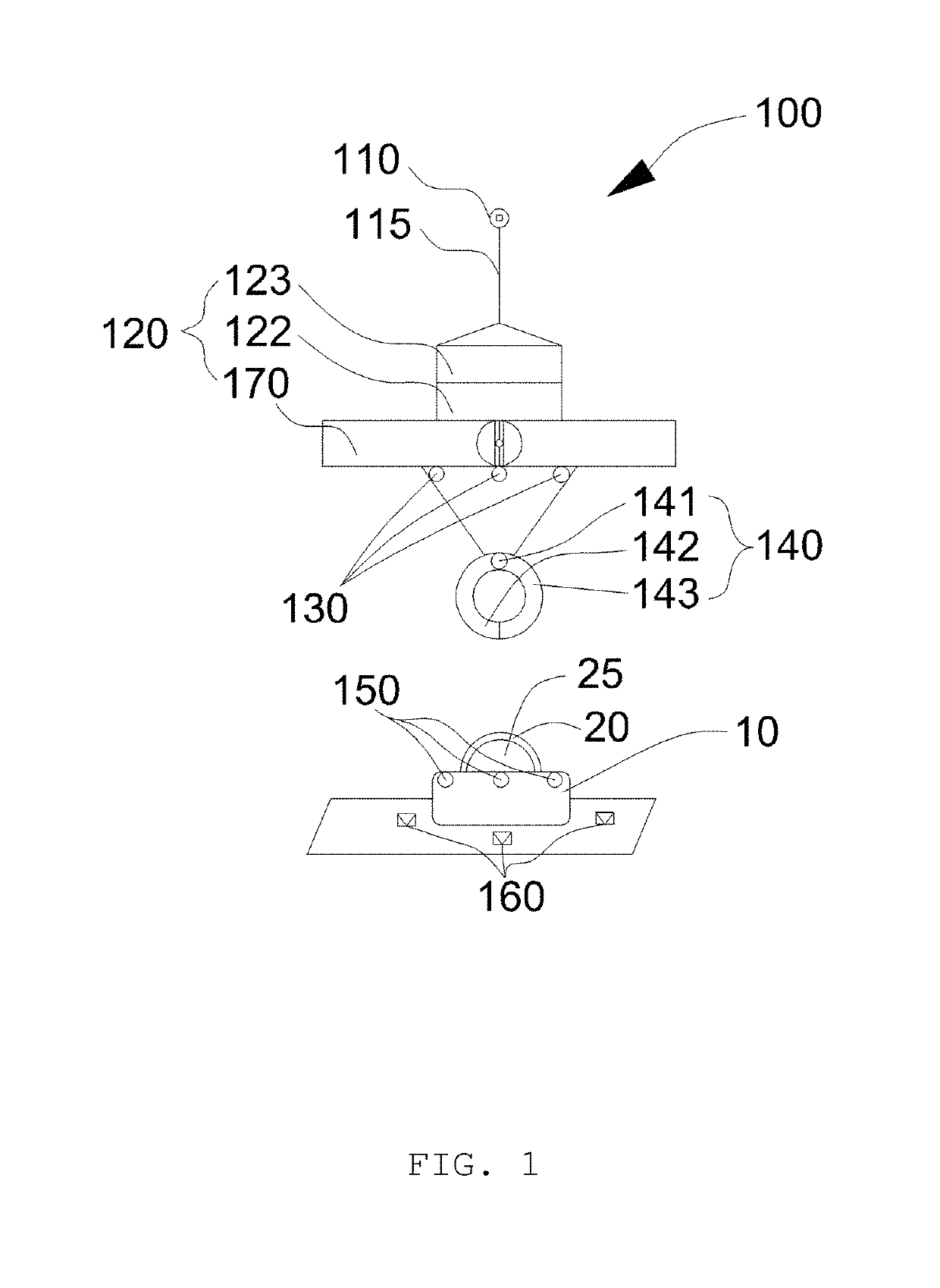 Unmanned automated hook coupling device