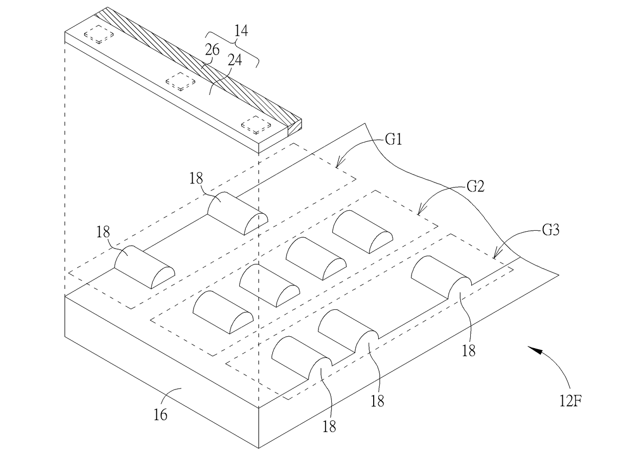 Marker product and related optical detection system