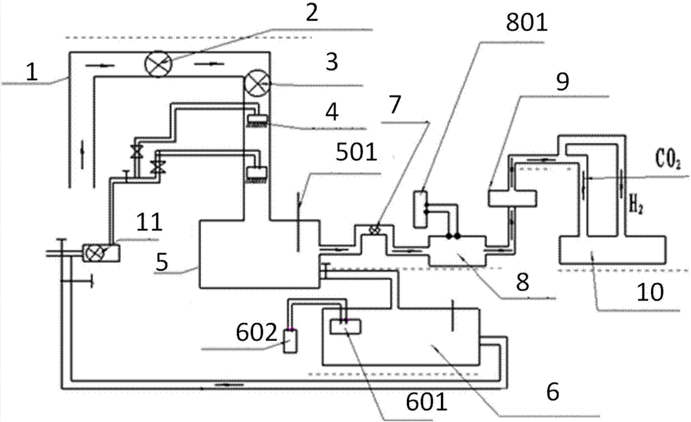 System and method for treating exhaust gas based on cold plasma fusion technique