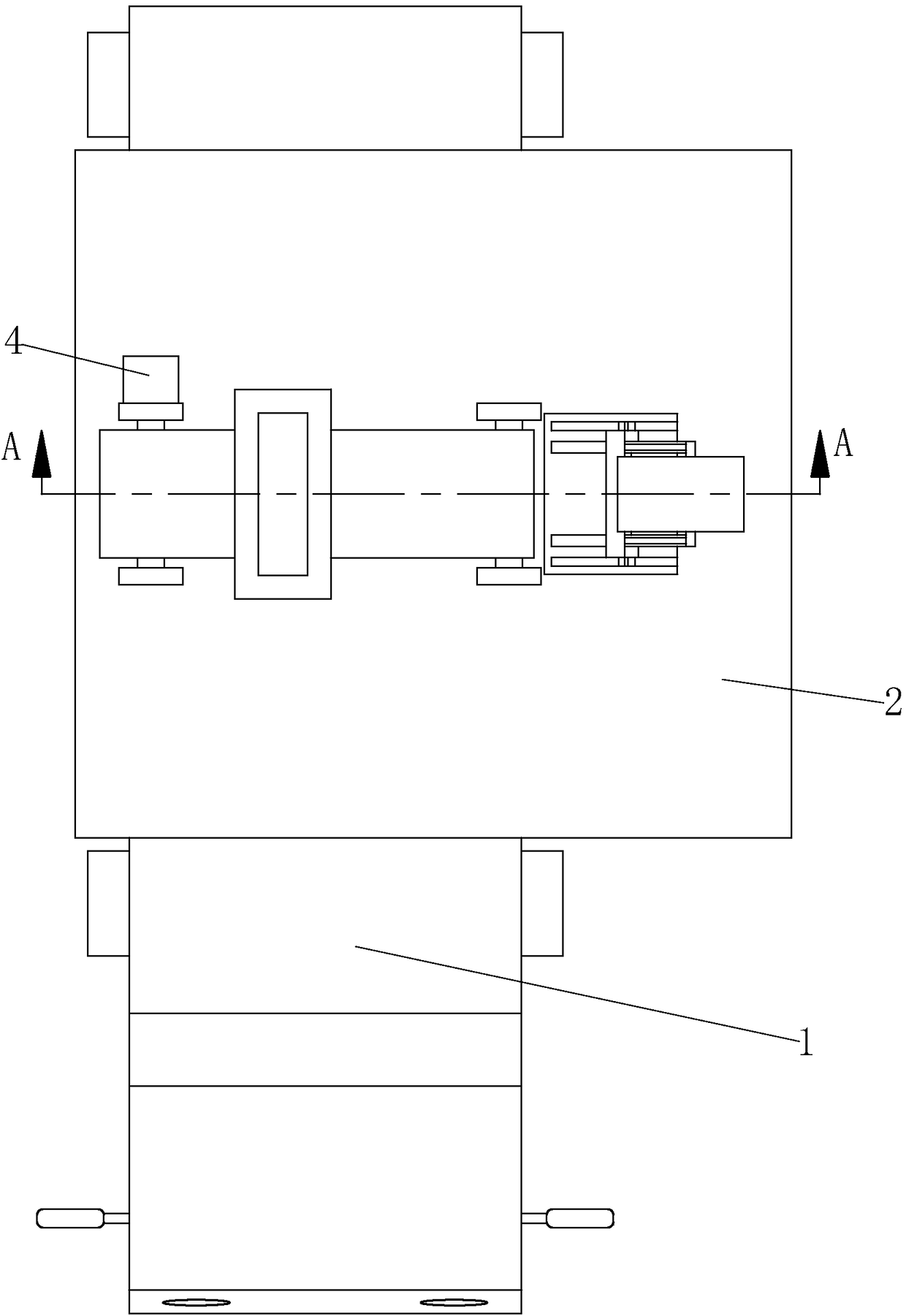 Paving apparatus for kerbstone