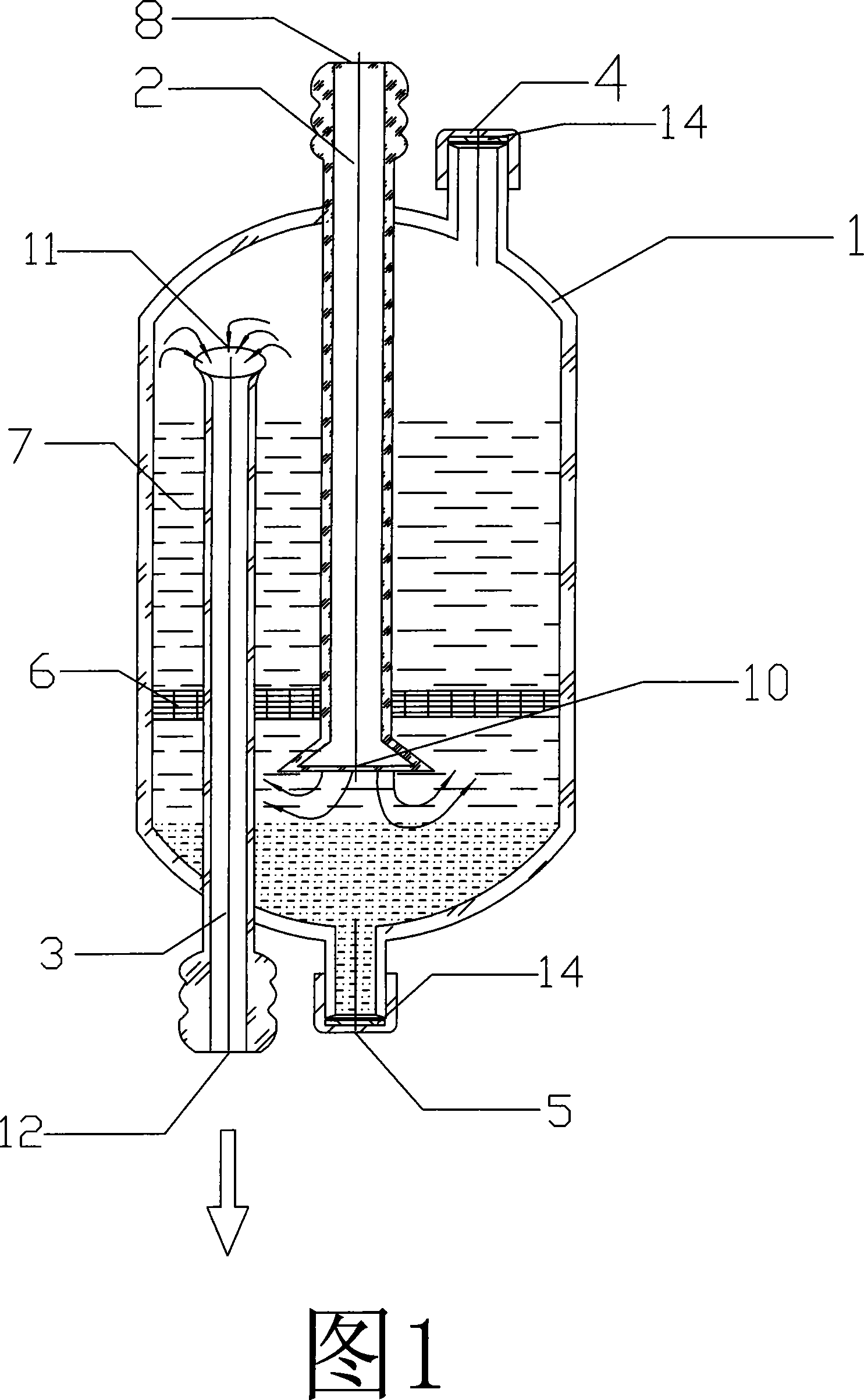 Anti-explosion device for combustible gas