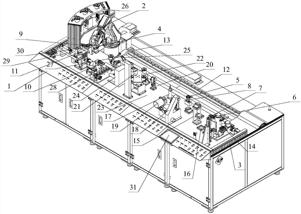 Industrial robot teaching system