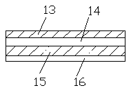 Long-stemmed tobacco pipe shell fabric with filtering action