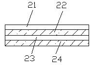 Long-stemmed tobacco pipe shell fabric with filtering action