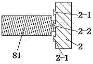 A gear hobbing machine for processing straight teeth