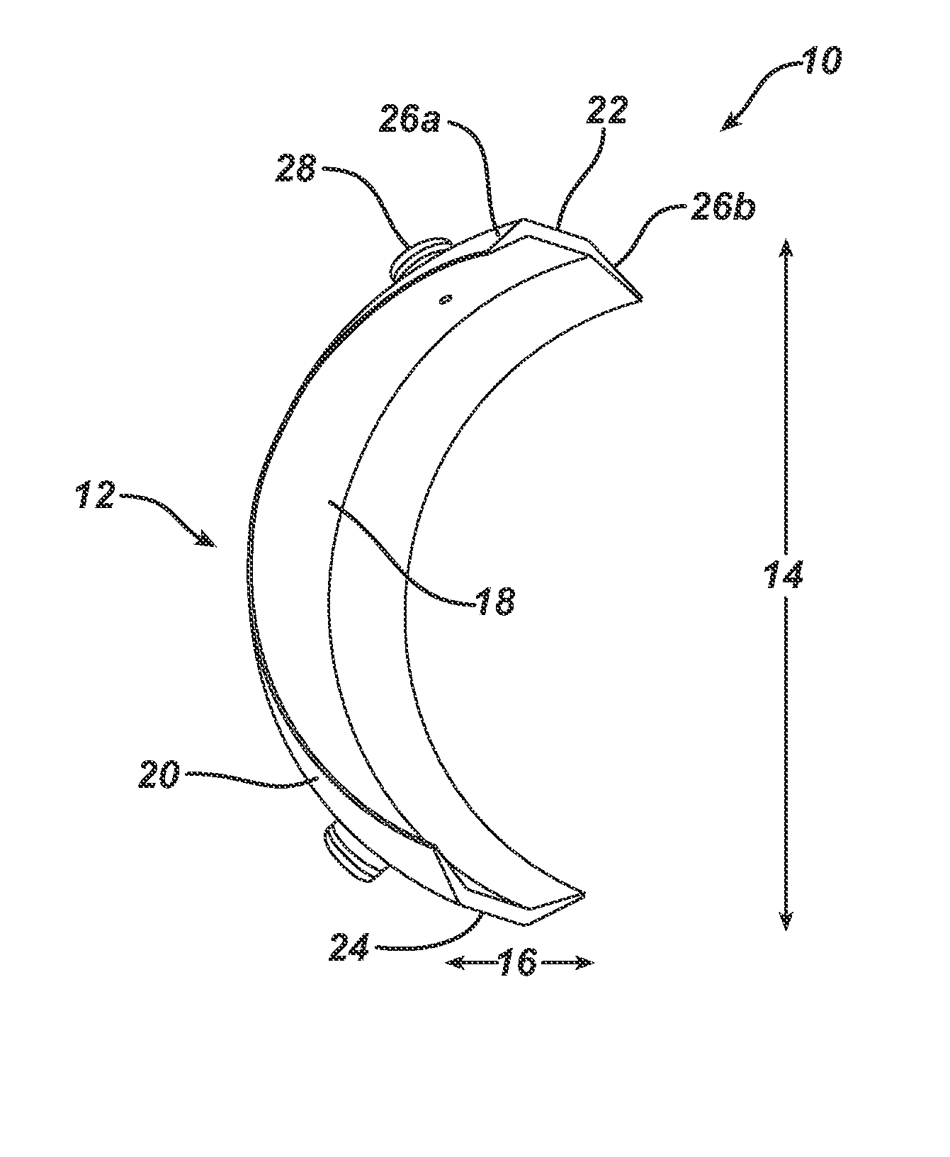 Device and method for the application of a curable fluid composition to a bodily organ